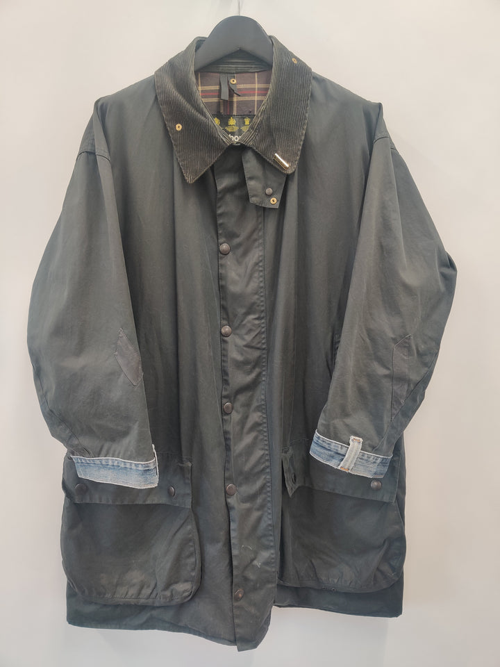 RE//Work Barbour x Levi's Border Navy Wax trench Jacket - XL [No.13]