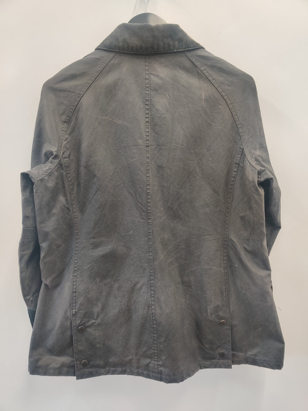 RE/Work Barbour x Cord Beadnell Navy Wax Jacket - UK14 [No.15]
