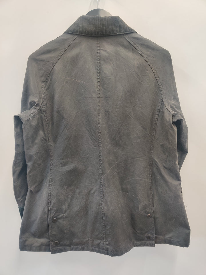 RE/Work Barbour x Cord Beadnell Navy Wax Jacket - UK14 [No.15]