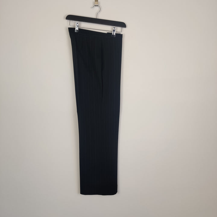 Marella grey pinstripe Wool trouser suit - M