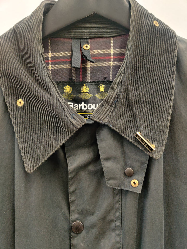 RE//Work Barbour x Levi's Border Navy Wax trench Jacket - XL [No.13]