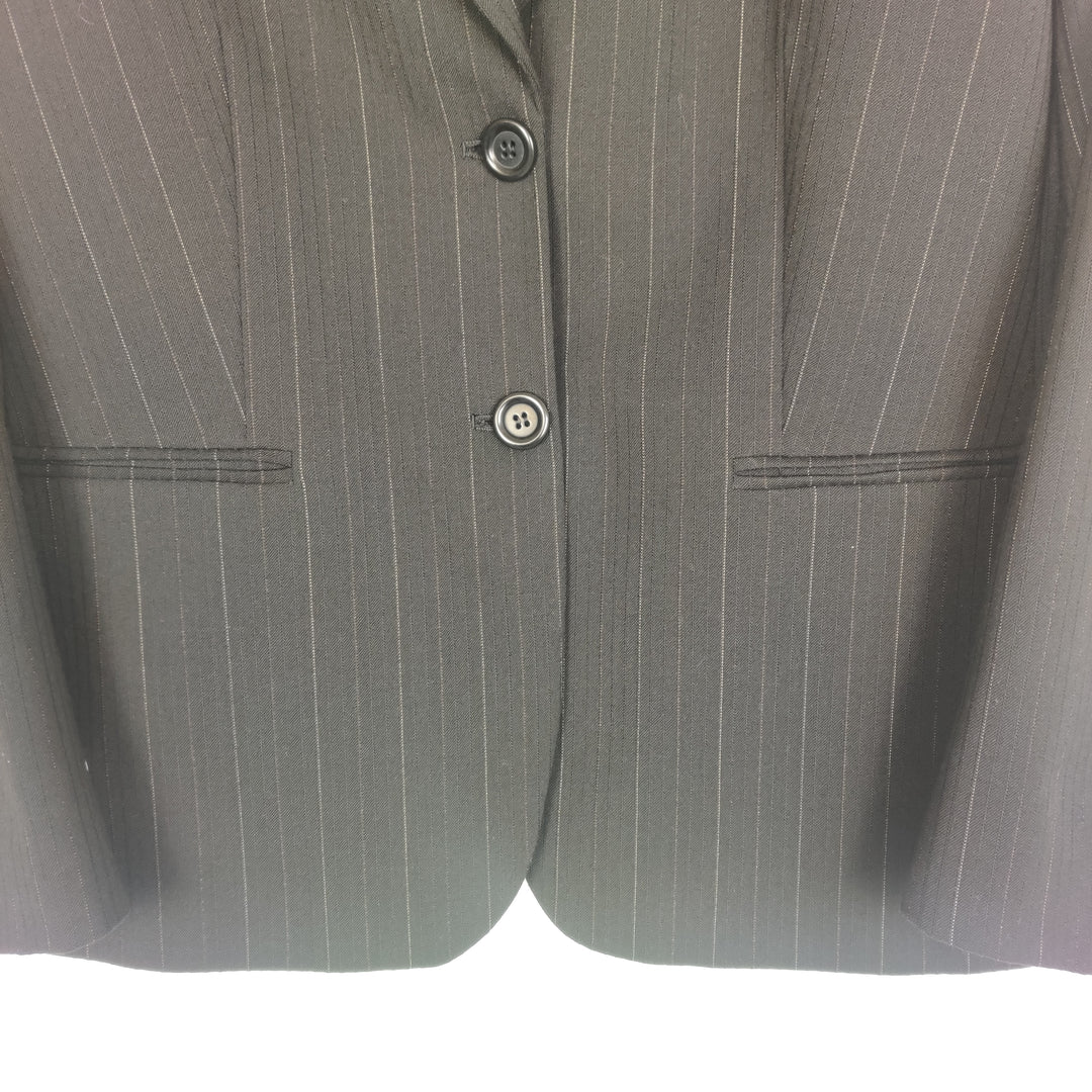Marella grey pinstripe Wool trouser suit - M