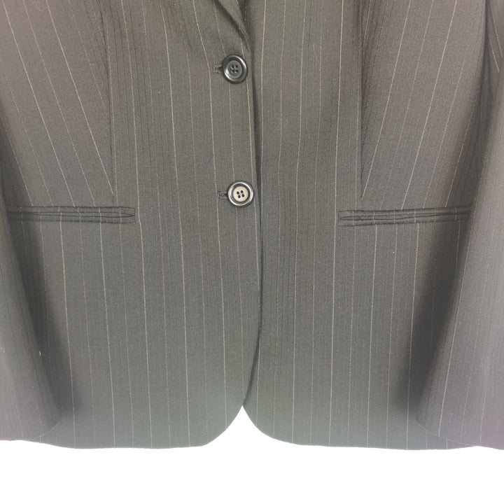 Marella grey pinstripe Wool trouser suit - M
