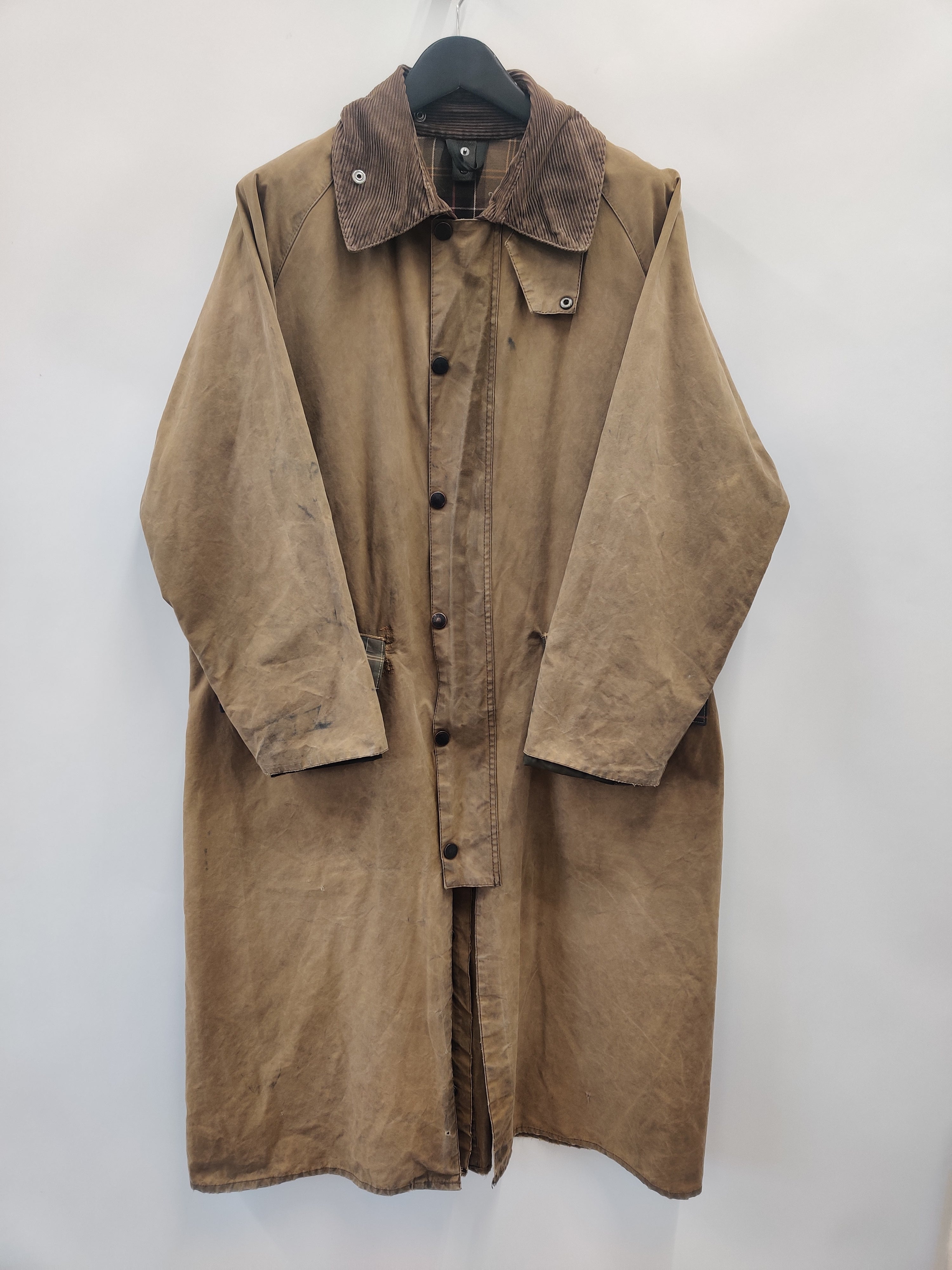 Burberry Barbour アウター ジャケット RE/Work Barbour x Burberry Burghley Trench Wax Jacket - L [No.12