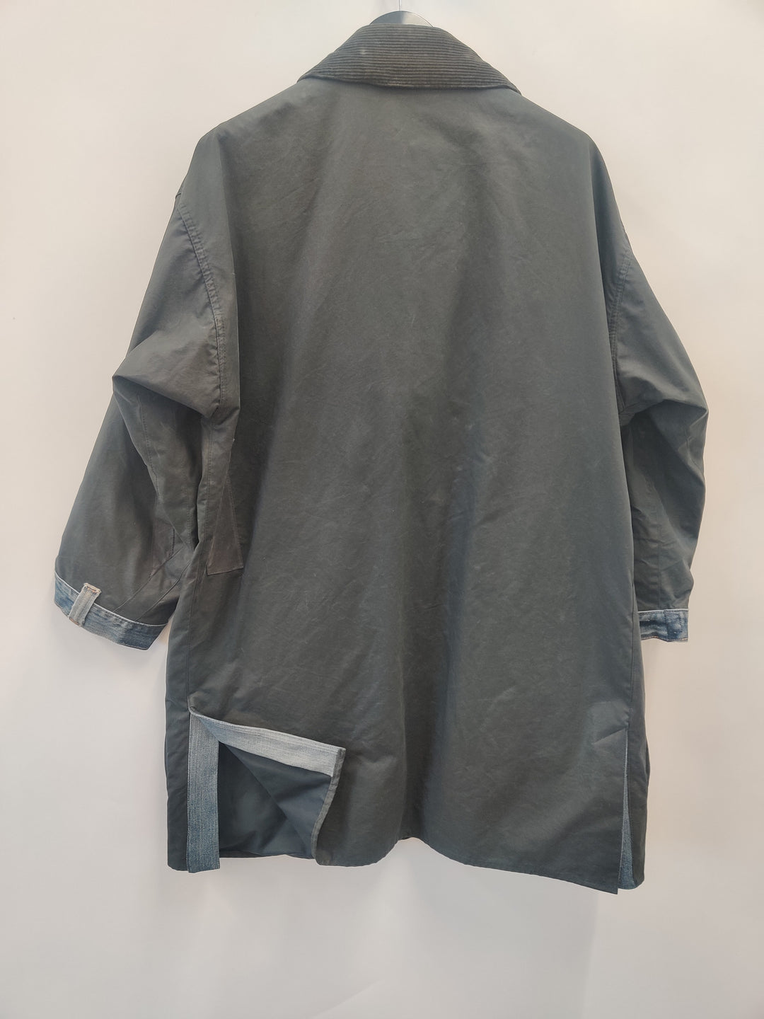 RE//Work Barbour x Levi's Border Navy Wax trench Jacket - XL [No.13]