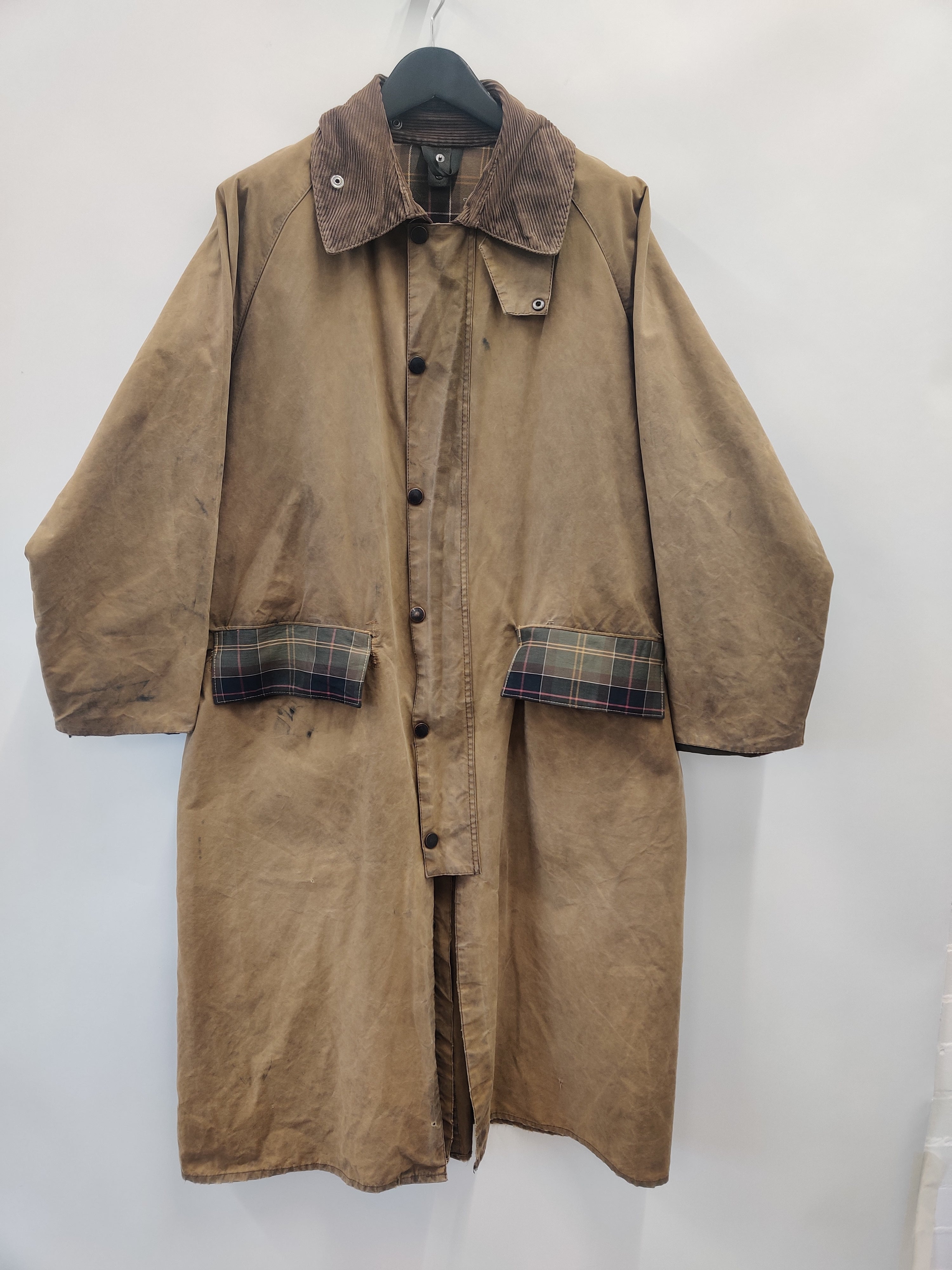 Vintage Barbour Barbour Burghley Long Coat Men's Barbour Burghley