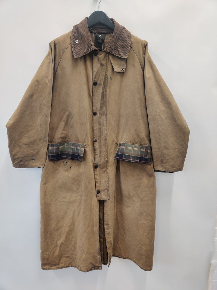 RE/Work Barbour x Burberry Burghley Trench Wax Jacket - L [No.12]