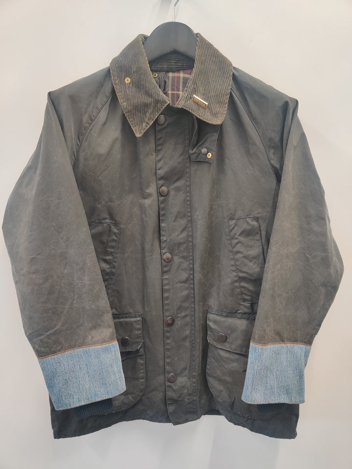 RE/Work Barbour x Levi's Bedale Navy Wax Jacket - S [No.14]