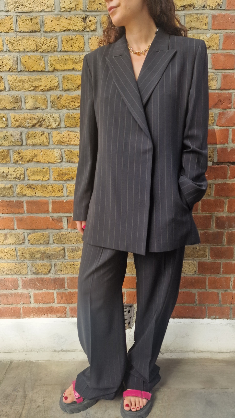 Max Mara Pinstripe Suit - UK 12