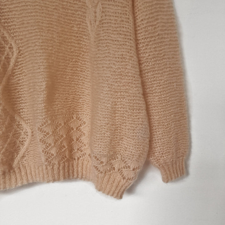 Mohair blend knitted sweater - UK 10-12