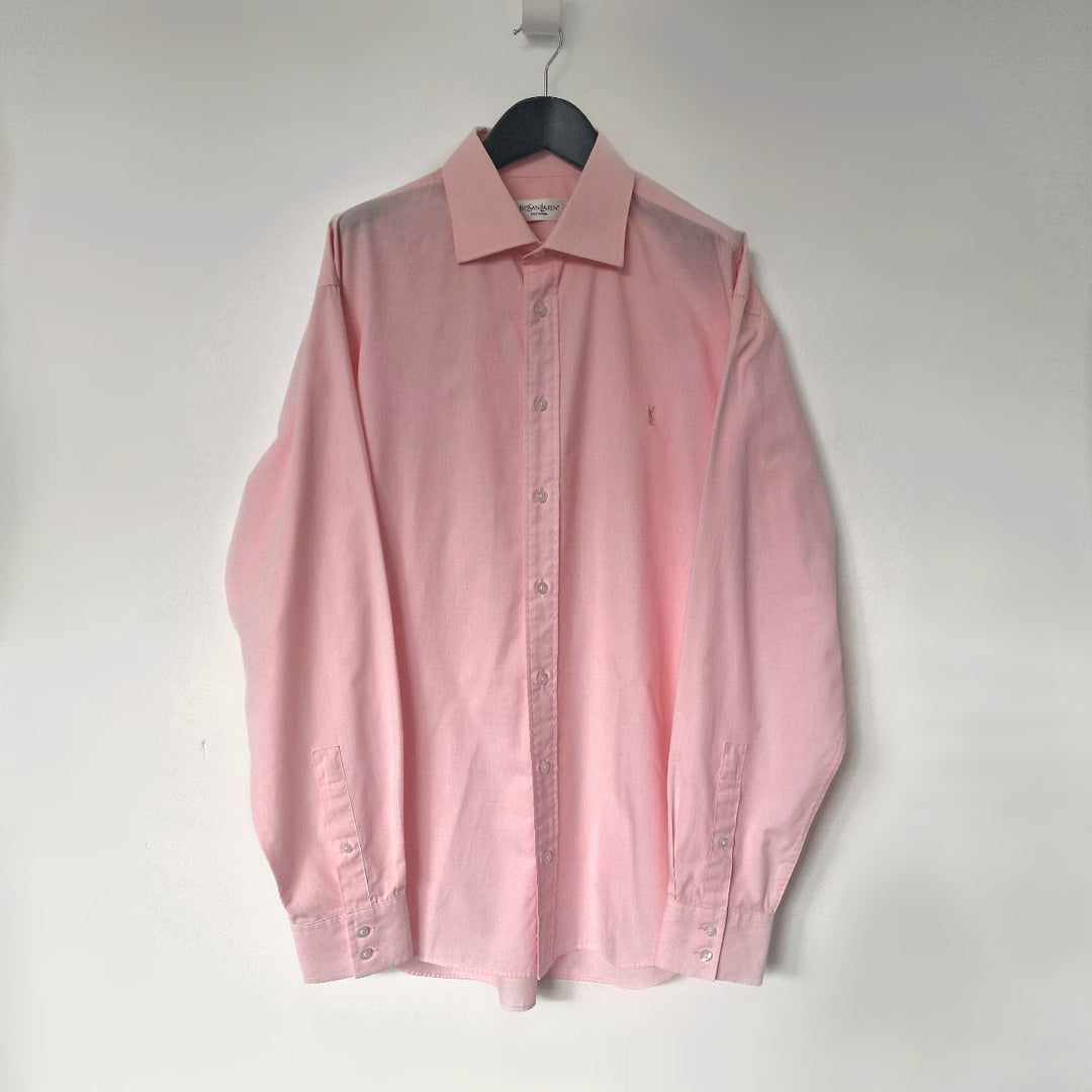 YSL Pink Oversized Shirt - UK 10-14