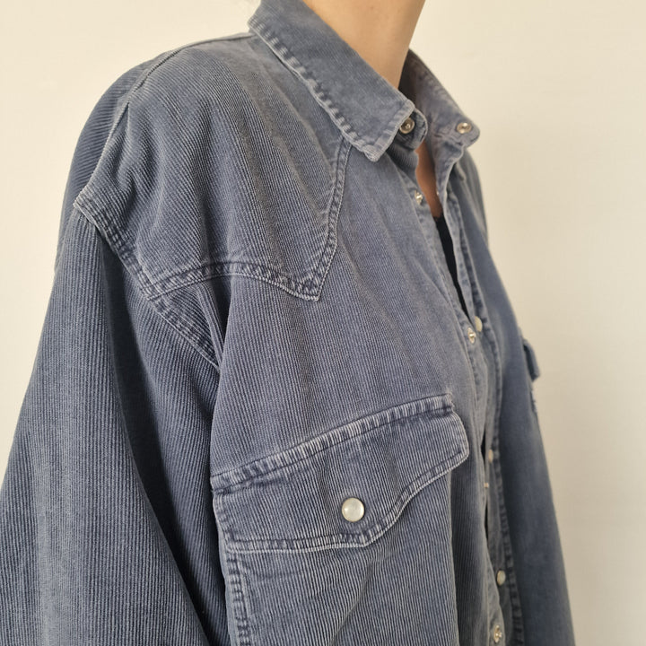 Levi's Blue Corduroy Shirt - UK 8-12