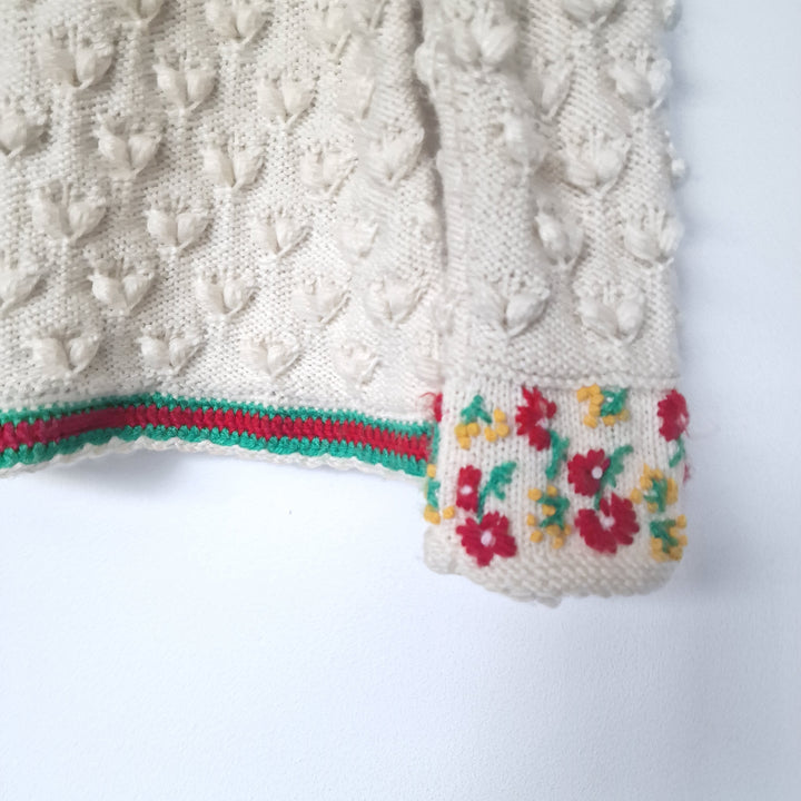 Austrian embroidered cardigan - UK 10