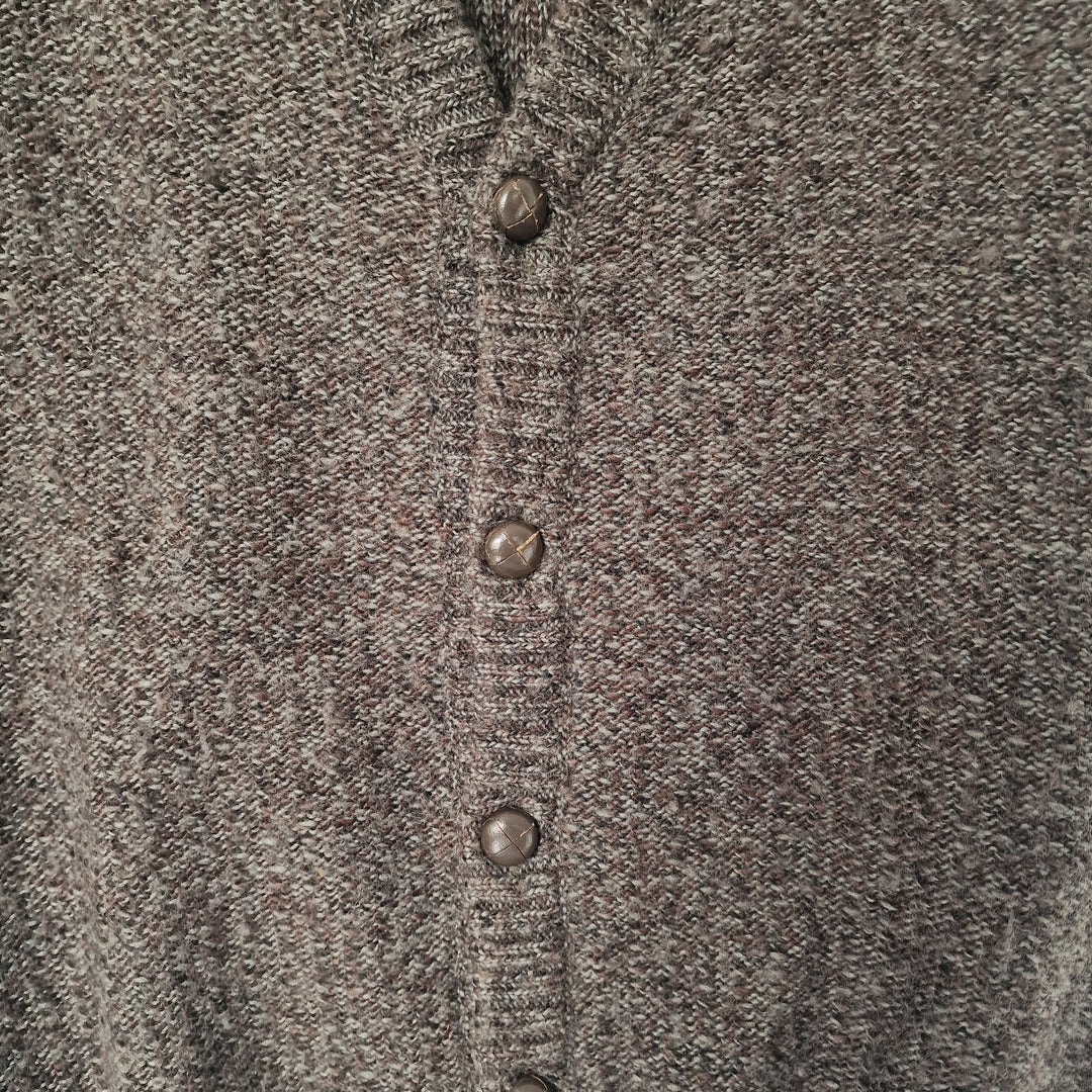 Brown Wool Tank Top - UK 12-14
