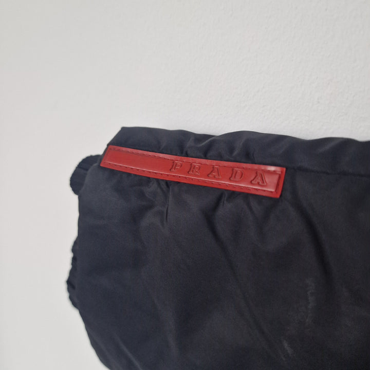 Prada Luna Rossa puffer coat - UK 10-12
