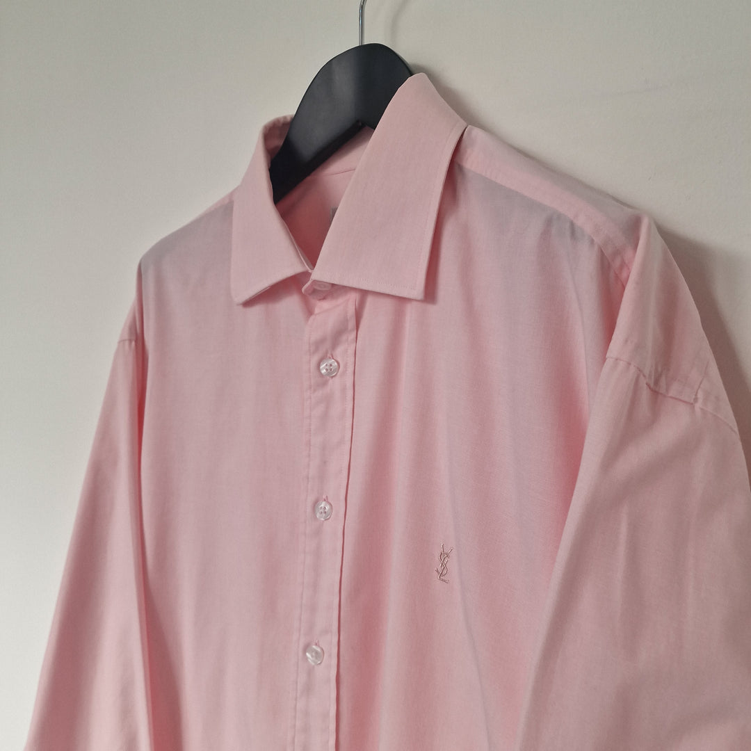 YSL Pink Oversized Shirt - UK 10-14