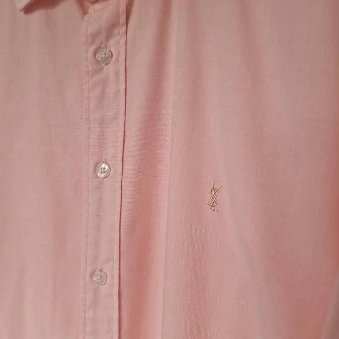 YSL Pink Oversized Shirt - UK 10-14