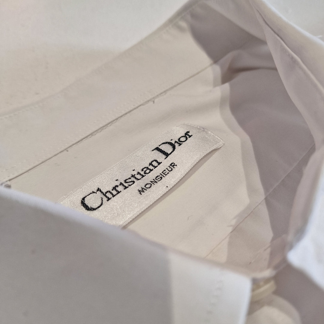 Christian Dior White Oversized Shirt - UK 8-10